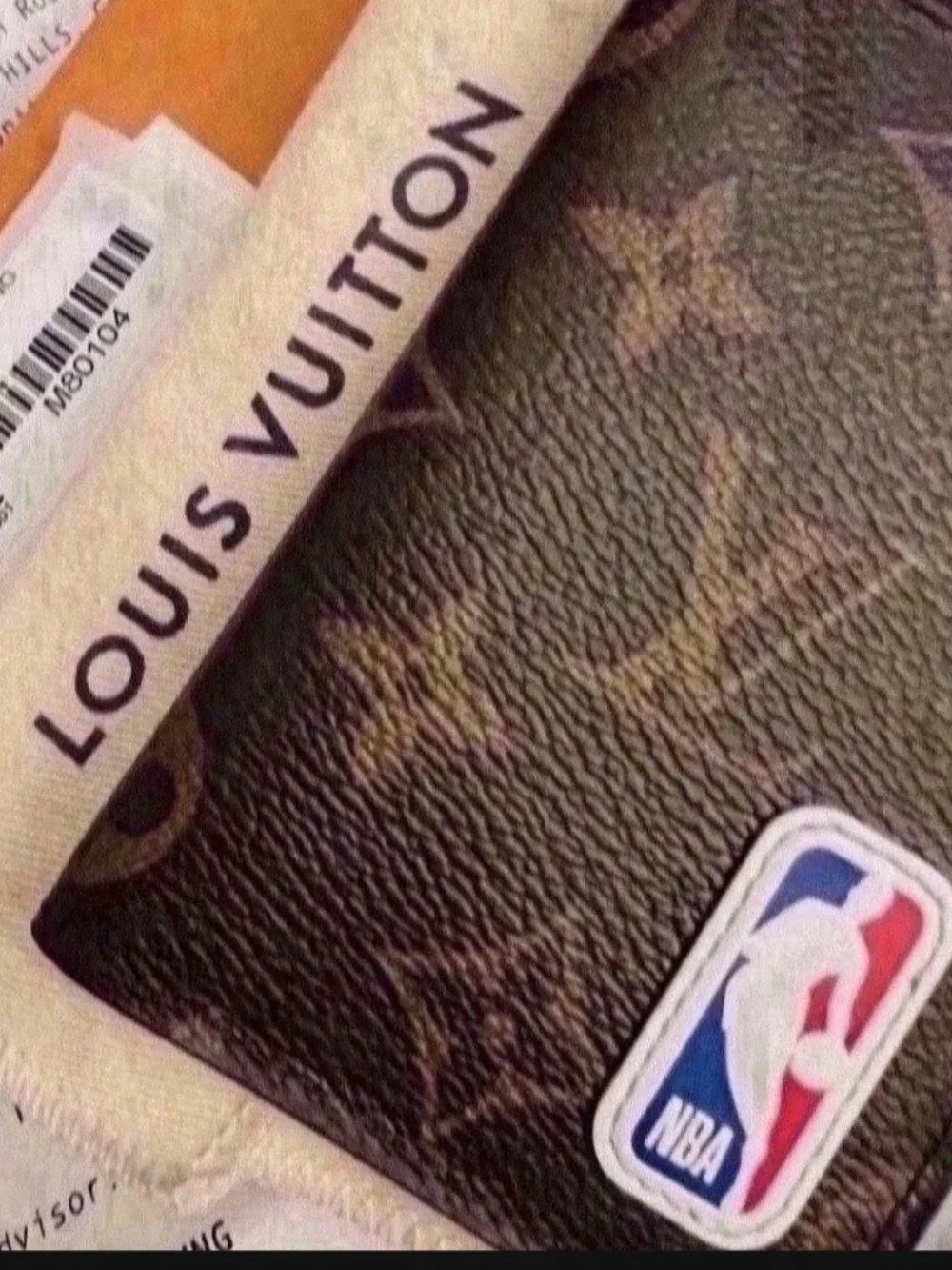 Authentic Louis Vuitton x NBA Original Monogram Pocket Organizer Wallet